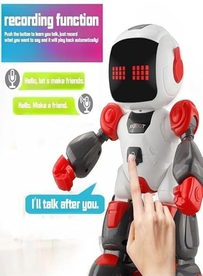 Wonder Digital ألعاب روبوت راقصة رقمية رائعة، سيارة لعبة روبوت دوارة تفاعلية مع أضواء ملونة وامضة وموسيقى، ألعاب تعليمية تفاعلية هدية للأولاد والبنات من سن 3 إلى 7 سنوات - Image 2